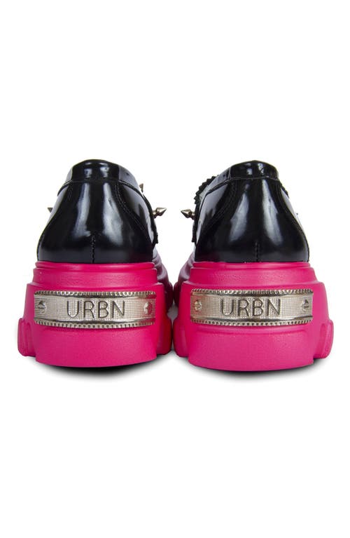 Urbnkicks Glam Loafer Leather Shoes In Multi