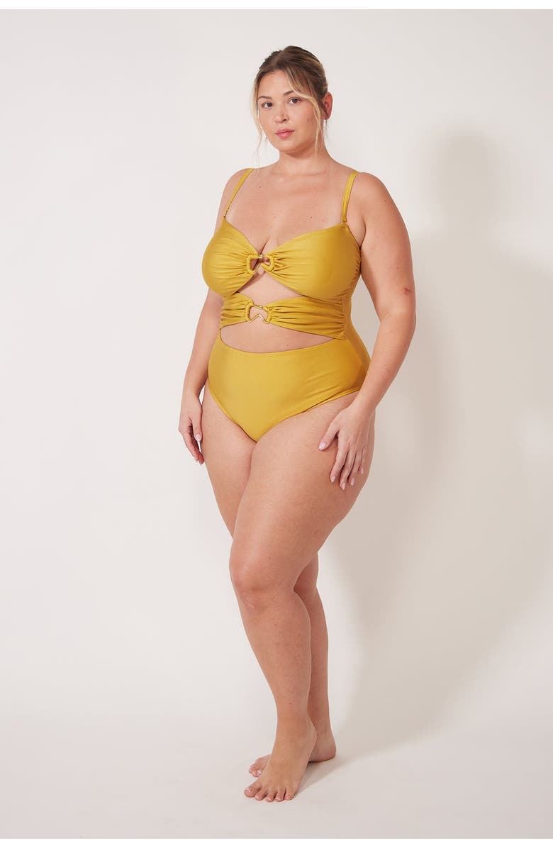 Villa Fresca Maeve One-Piece Swimsuit, Alternate, color, Cintrine