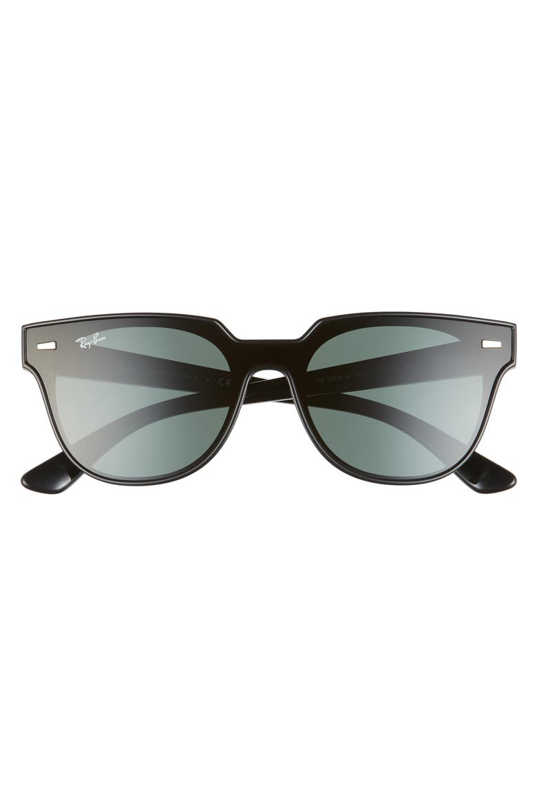 Wayfarer 51mm Sunglasses, Alternate, color, BLACK