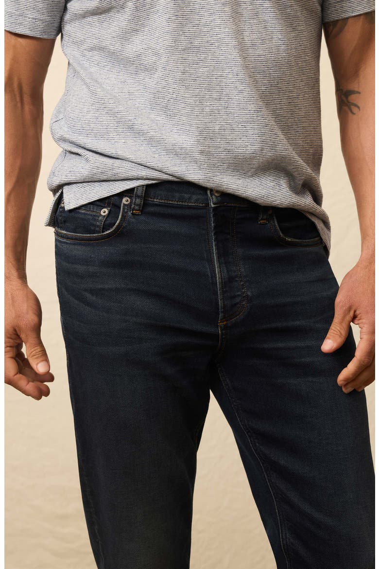 Cotton Blend French Terry 5-Pocket Pants, Alternate, color, BELMAR COAST WASH