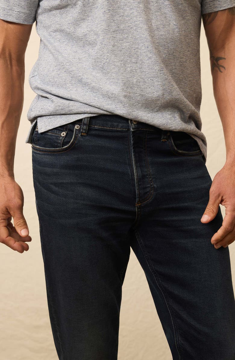 Faherty Cotton Blend French Terry 5-Pocket Pants, Alternate, color, Belmar Coast Wash