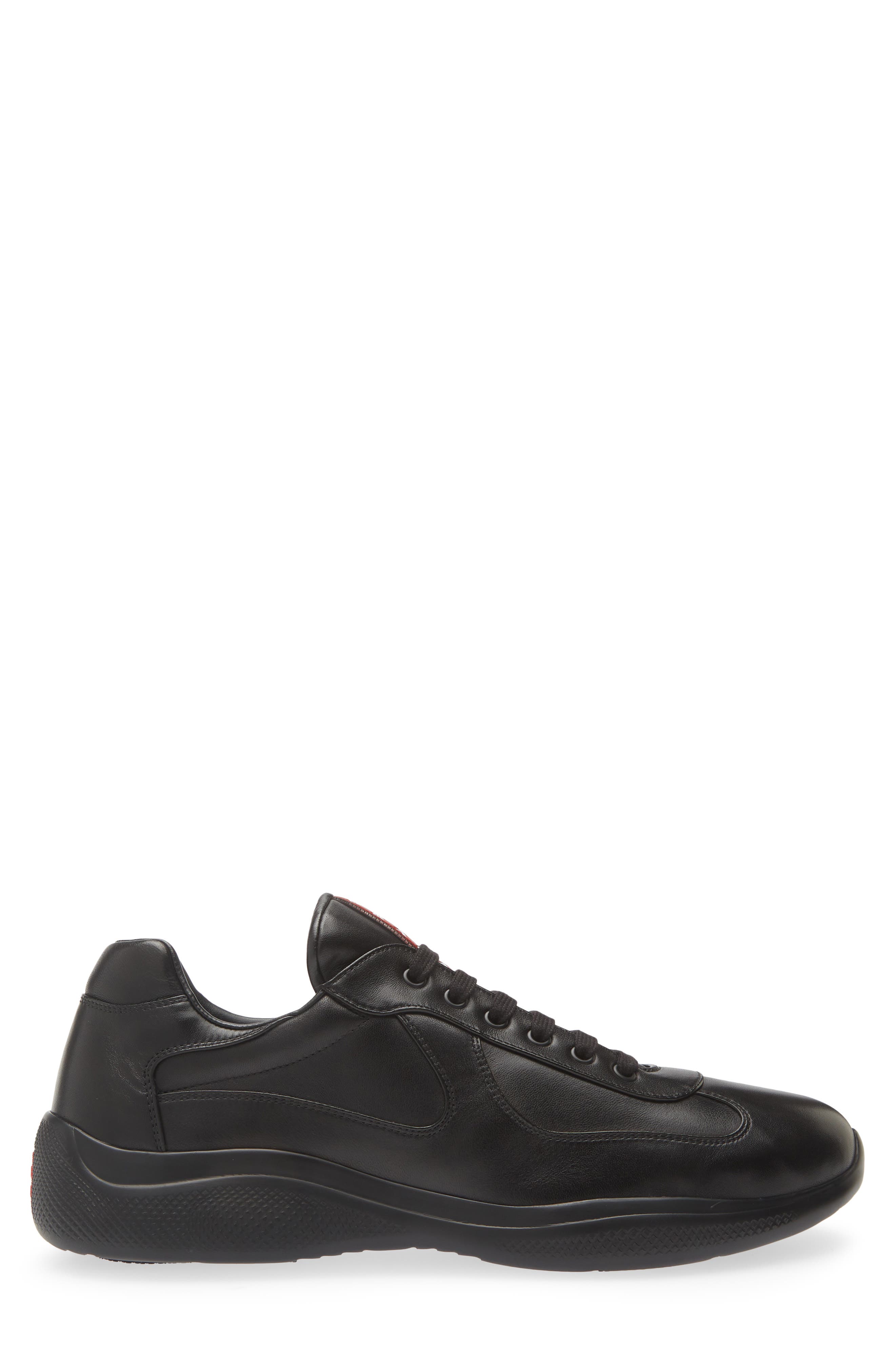 Prada America's Cup Sneaker, Alternate, color, Nero