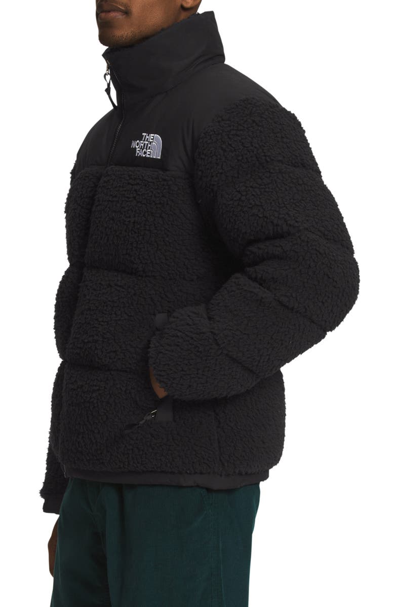 The North Face High Pile Fleece Nuptse<sup>®</sup> Jacket, Alternate, color, 