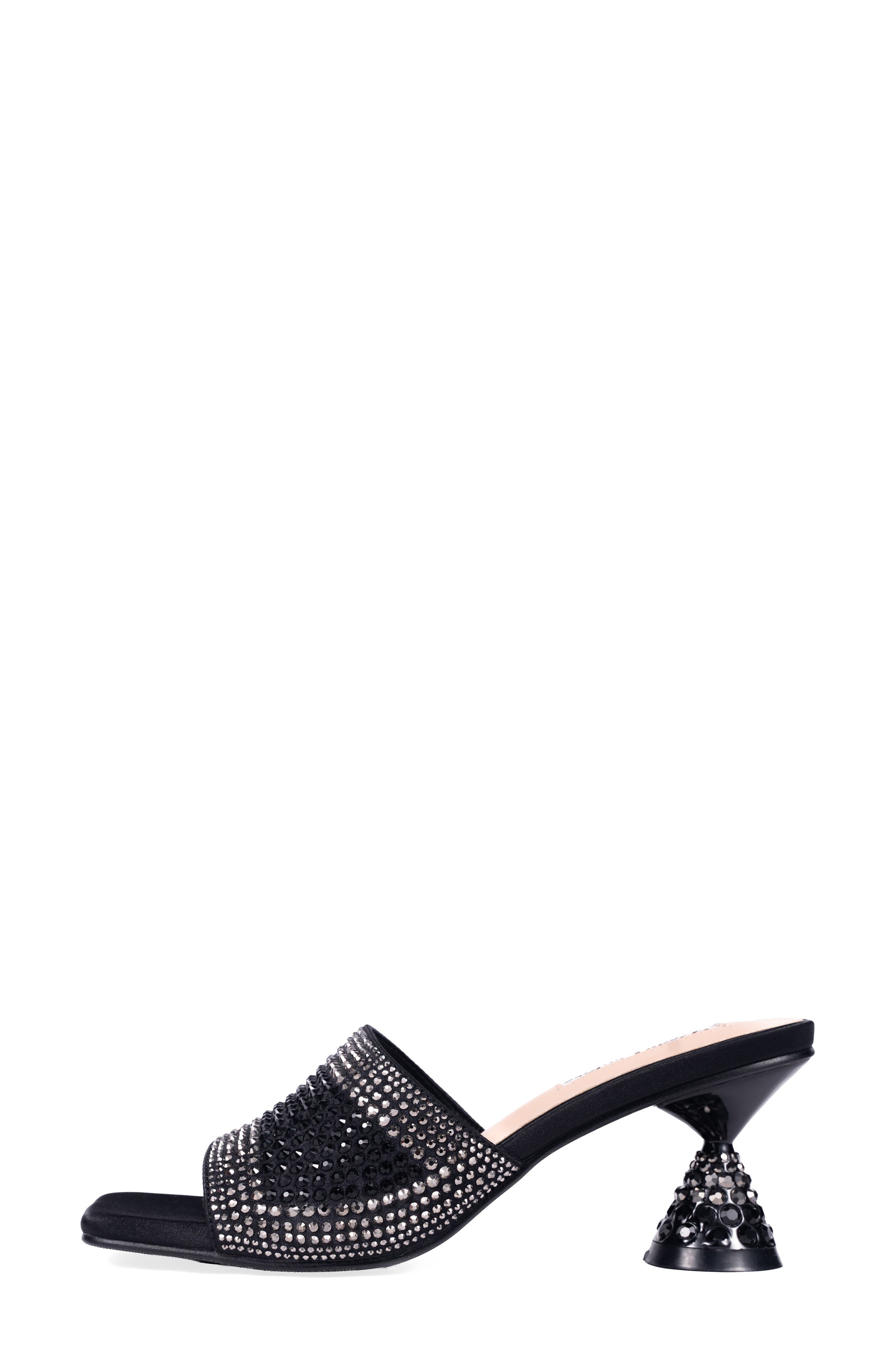 LADY COUTURE Fontana Slide Sandal, Alternate, color, Black