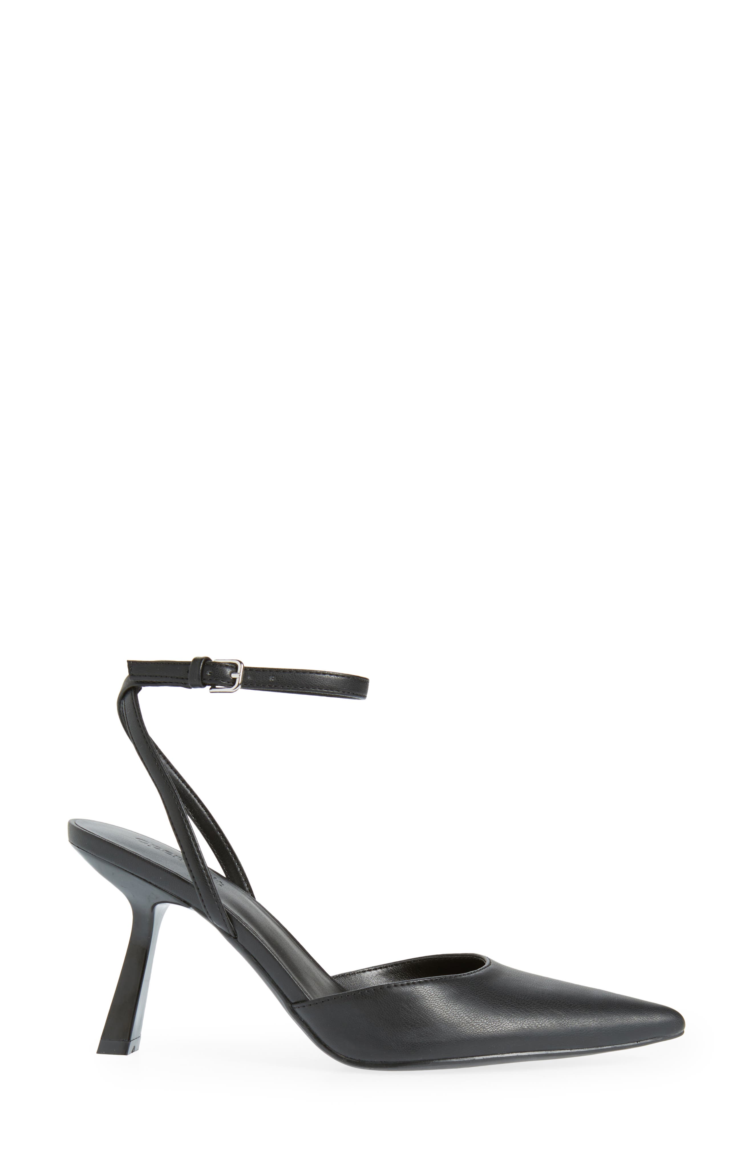Open Edit Neesha Ankle Strap Pump, Alternate, color, Black