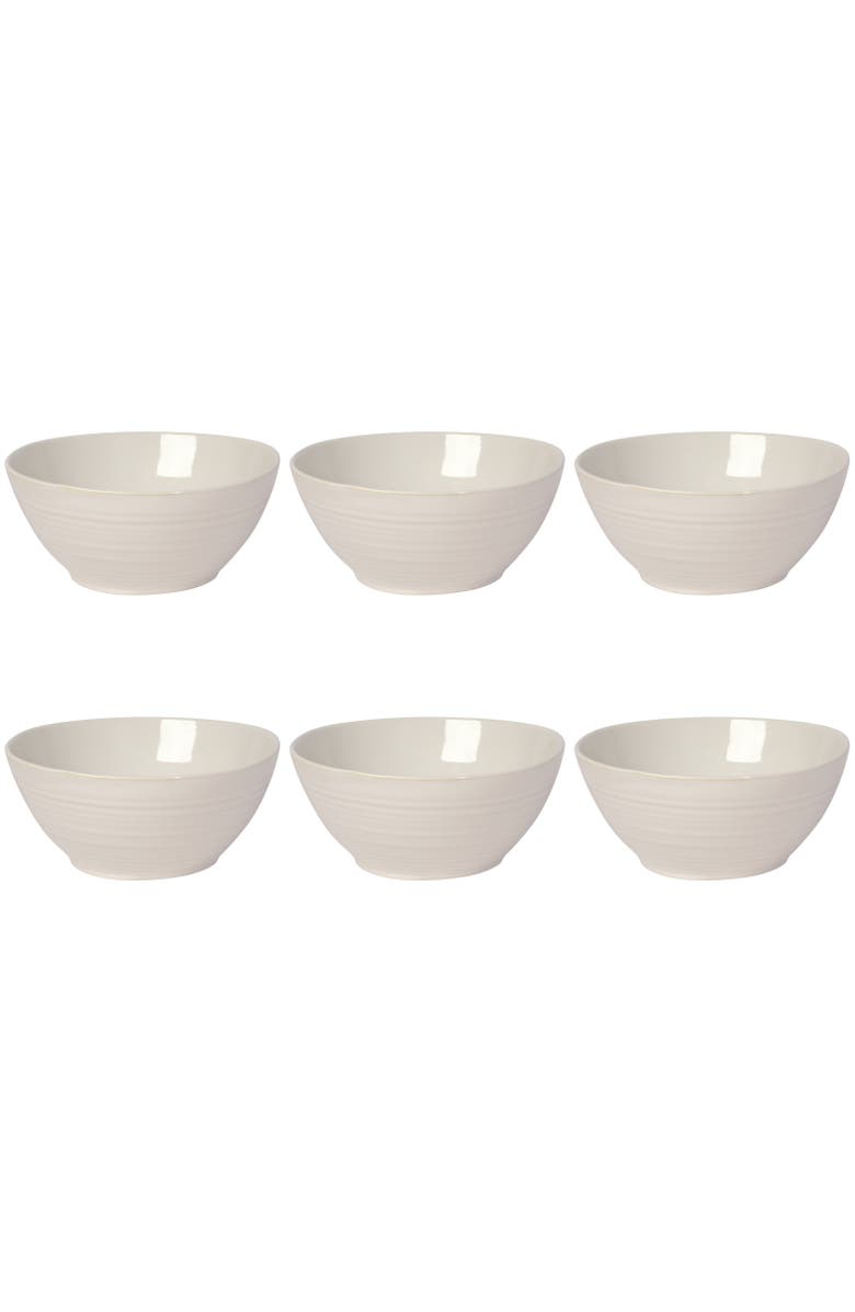 Danica Brands Set of 6 Bowl Soup, Main, color, Aquarius Oyster