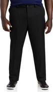 Oak Hill by DXL Big & Tall Microfiber Waist-Relaxer Pants