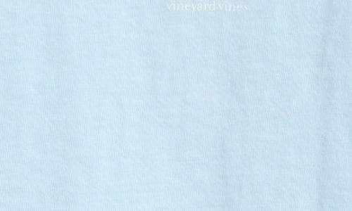 Vineyard Vines Kids' Catch A Break Cotton Graphic T-shirt In Pale Sky