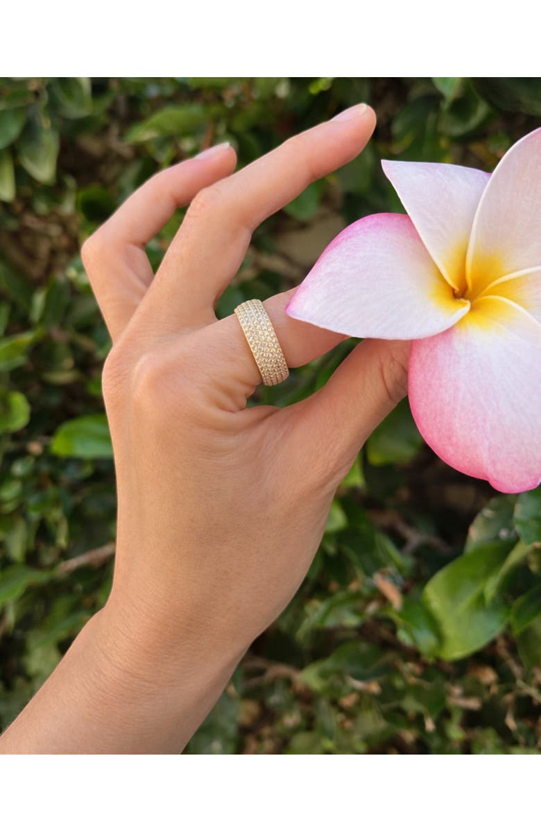 NATIVE GEM Mini Billionaire Ring, Alternate, color, Gold