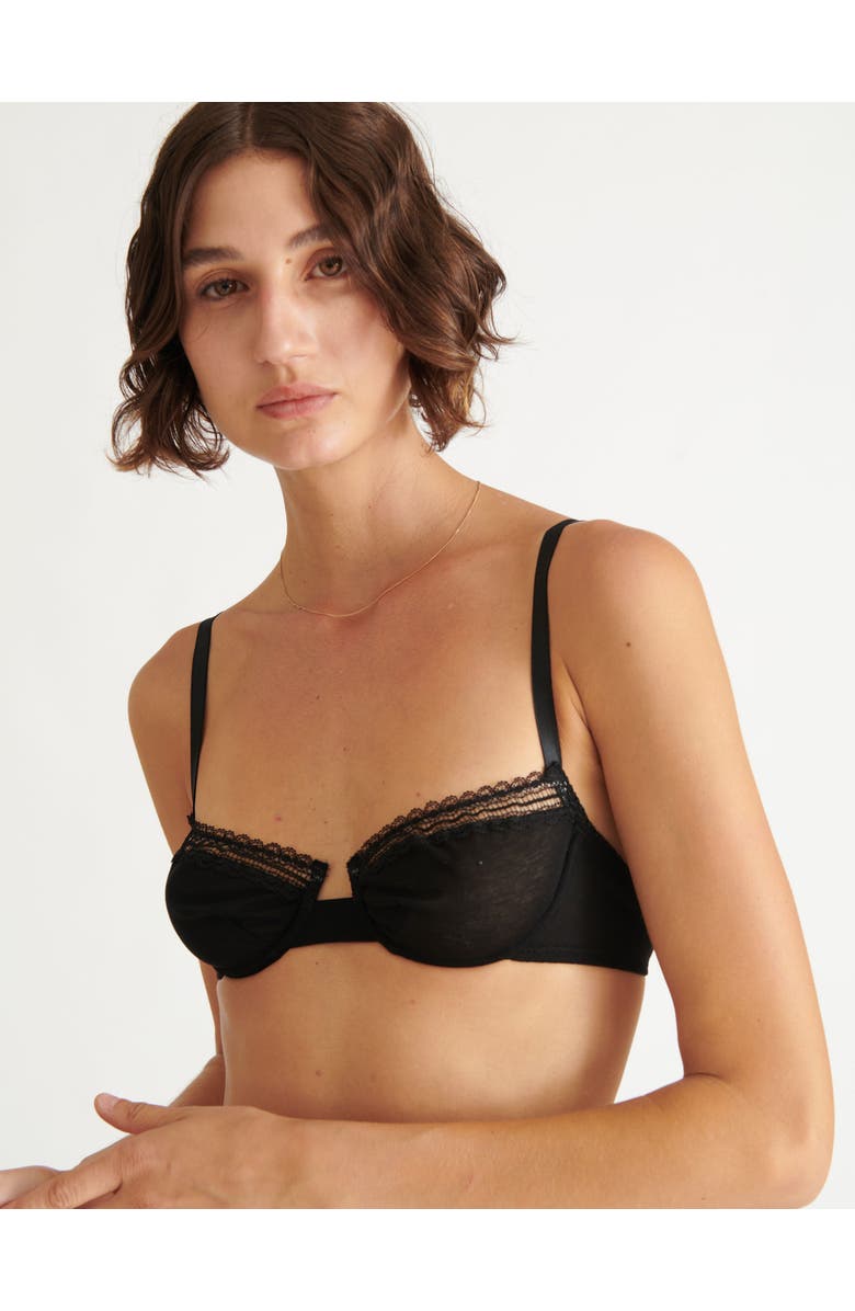 Araks Chloe Underwire Bra, Alternate, color, Black