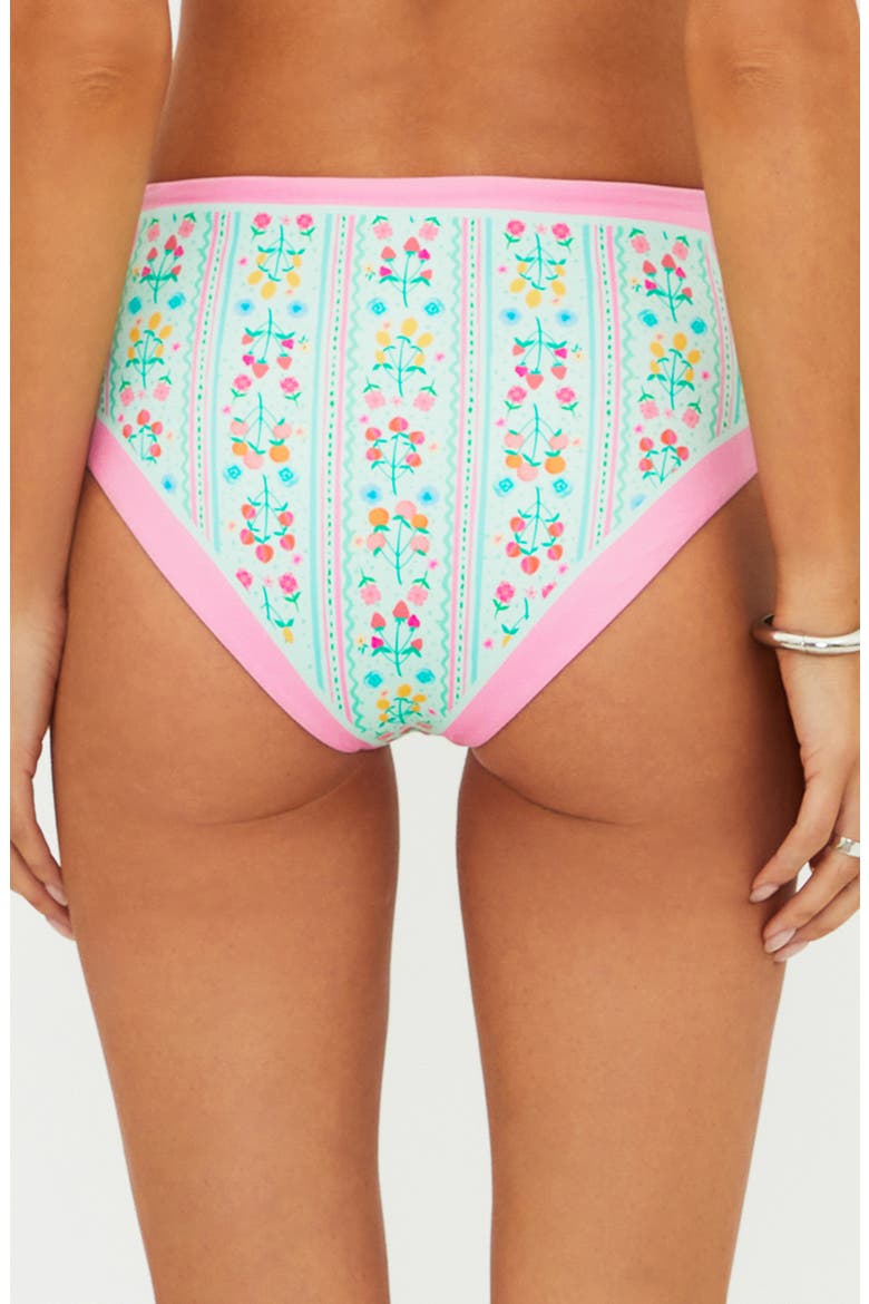Marcella High Waist Bikini Bottoms, Alternate, color, FRUIT BLOOMS