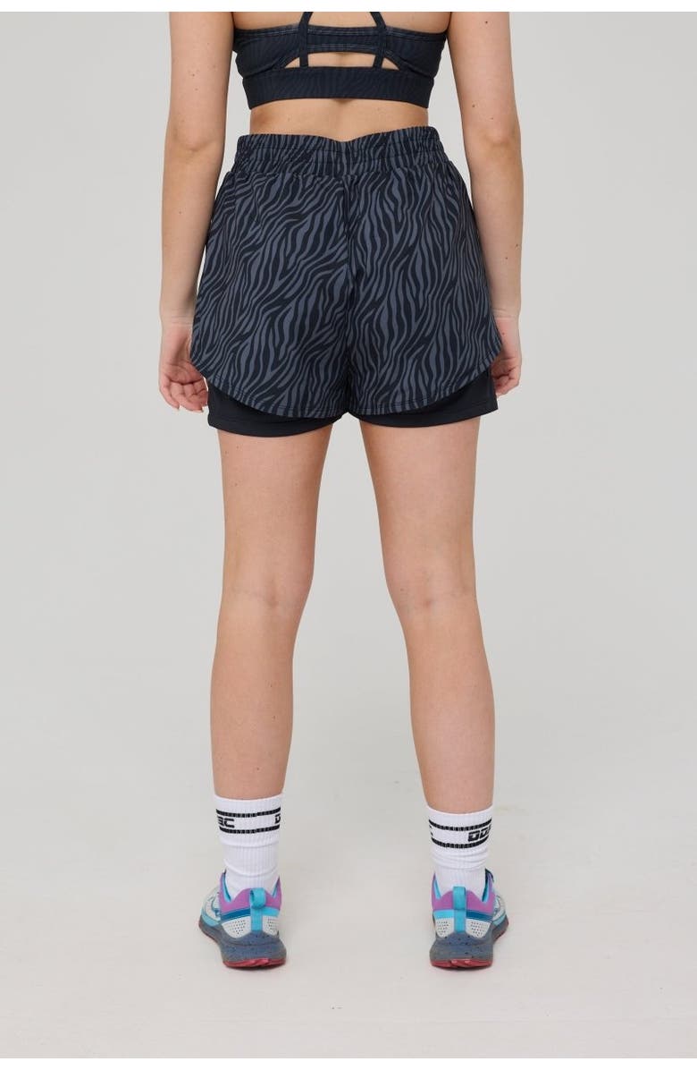 OOSC Elite 2 in 1 Running Shorts - Black Tiger, Alternate, color, Black Tiger