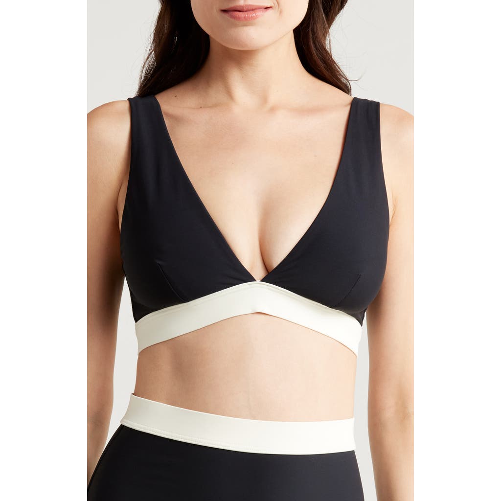 Bondi Born Lya Colorblock Bikini Top