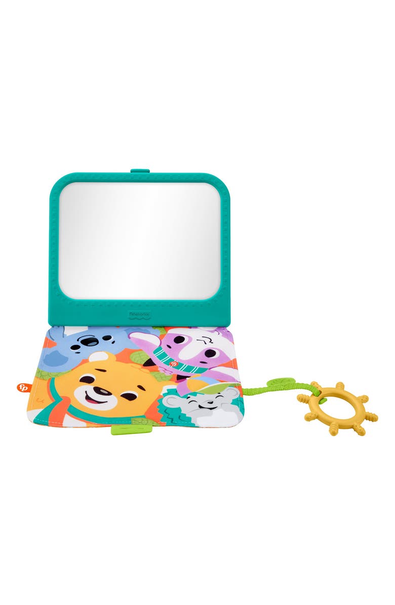 FISHER PRICE Crinkle Crew Activity Mirror, Main, color,