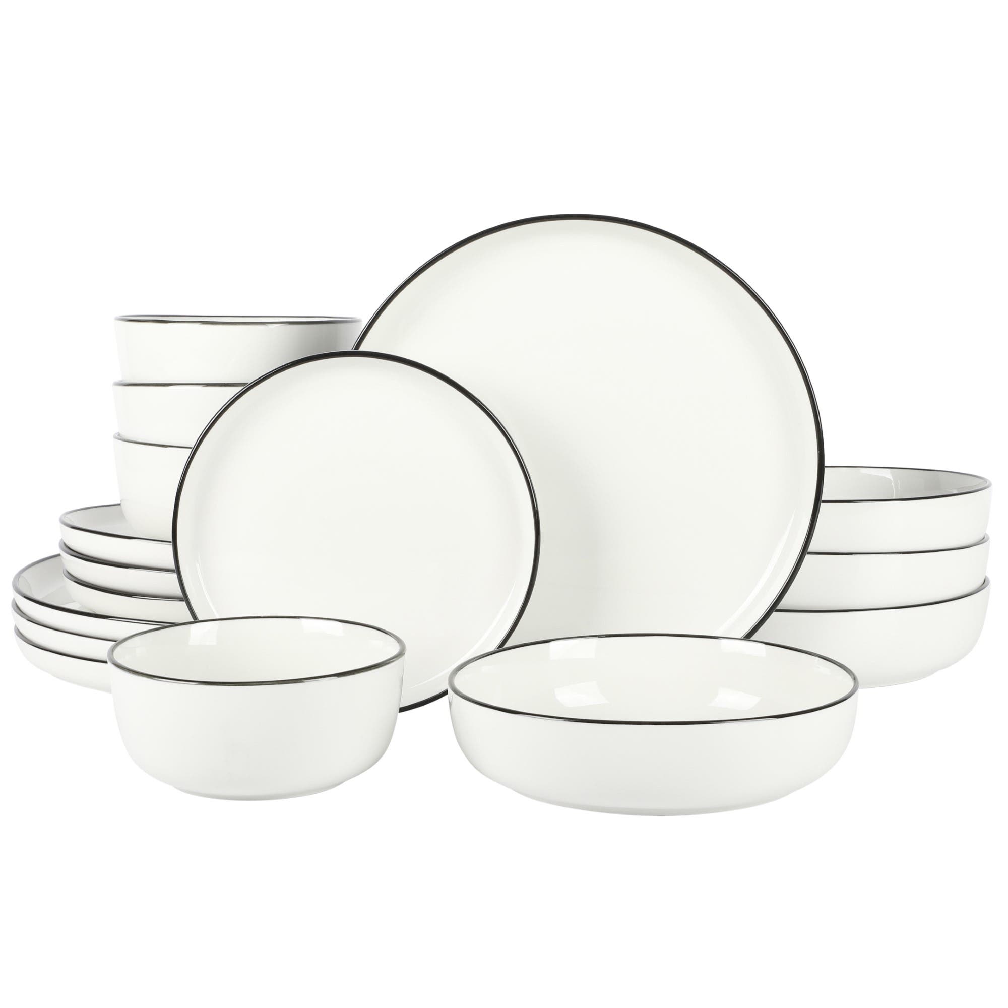 selected White with Black Rim