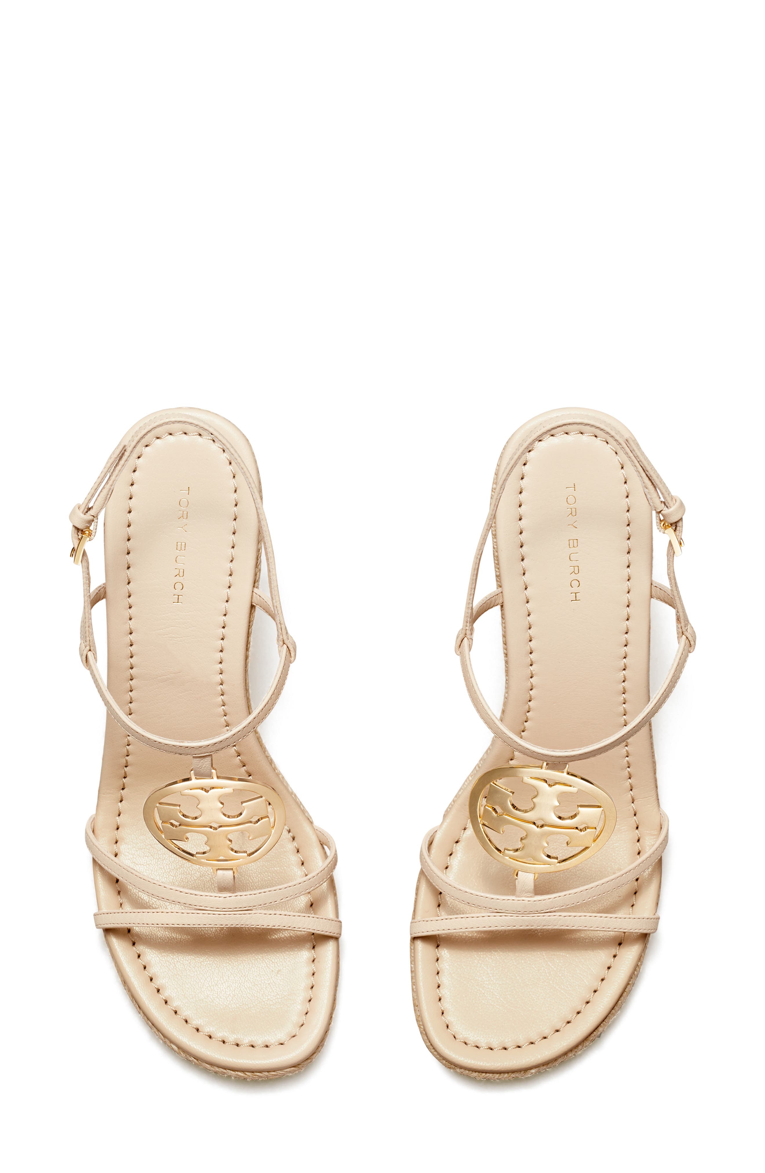 Capri Miller Espadrille Wedge Sandal, Alternate, color, NEW CREAM / WHEAT