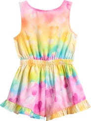 NEXT Kids' Colorful Heart Print Romper