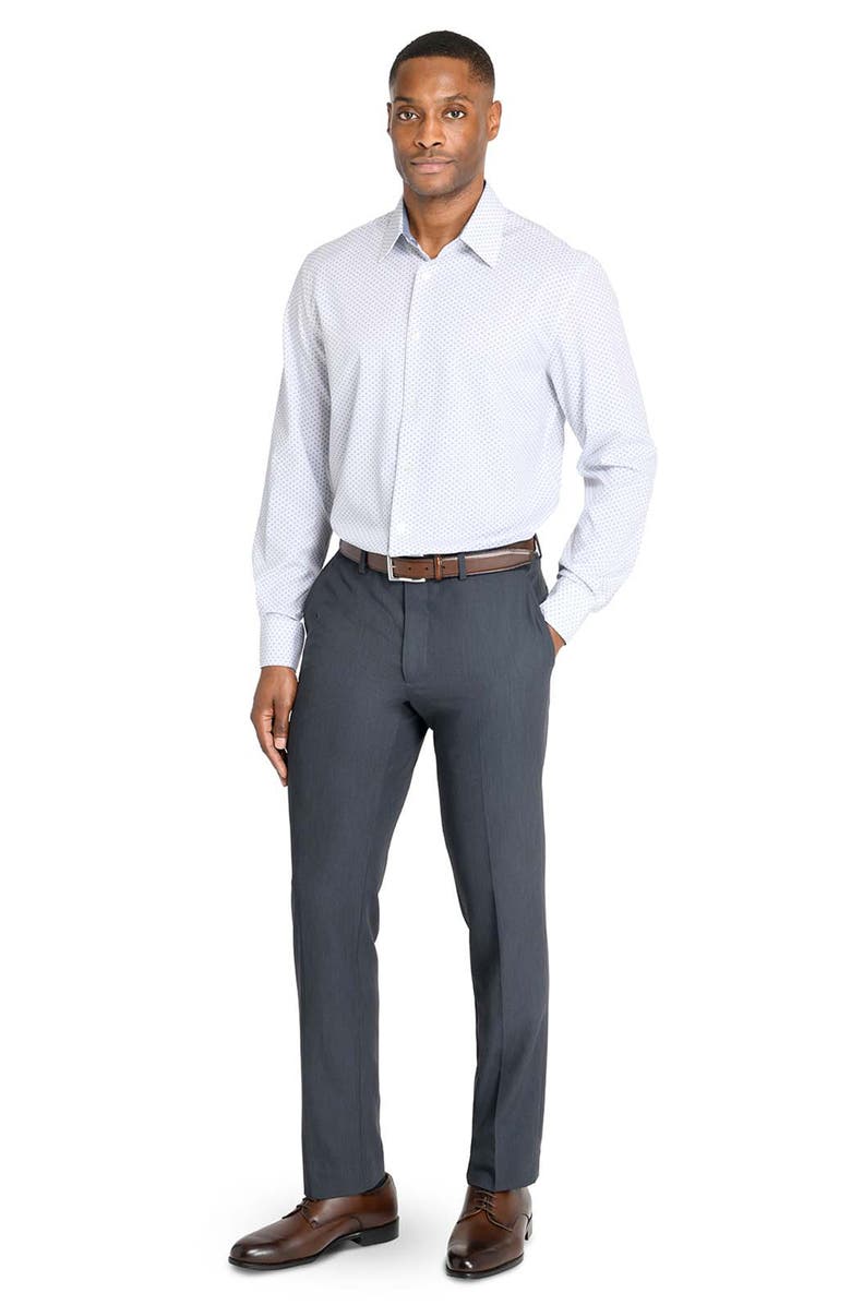 W.R.K Regular Fit Dash Print Performance Dress Shirt, Alternate, color, 