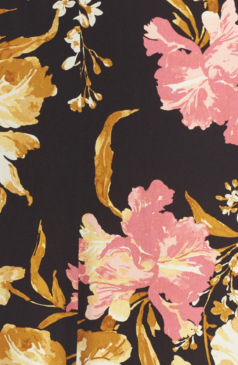 Leith Cold Shoulder Midi Dress, Alternate, color, 