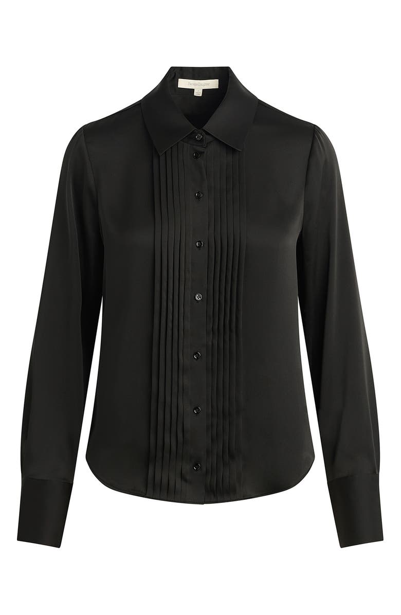 Favorite Daughter The Eloise Button-Up Top, Alternate, color, Black