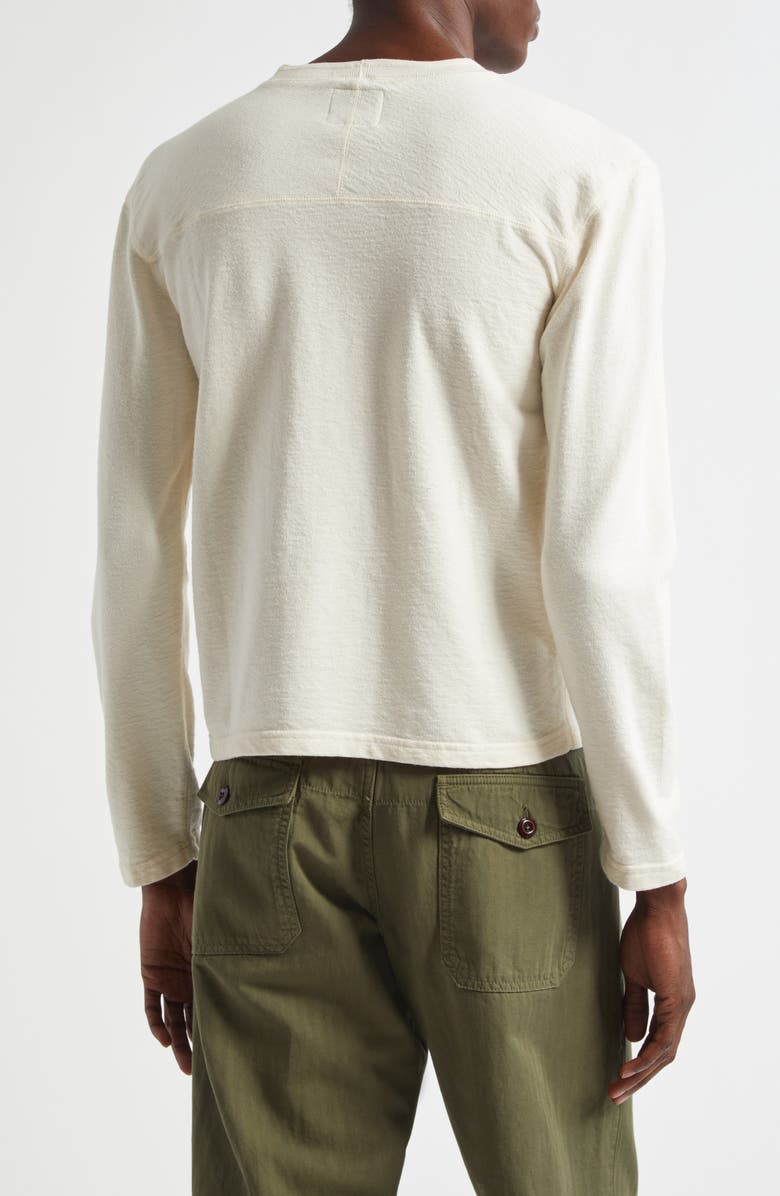 Drake's Long Sleeve T-Shirt, Alternate, color, Antique White