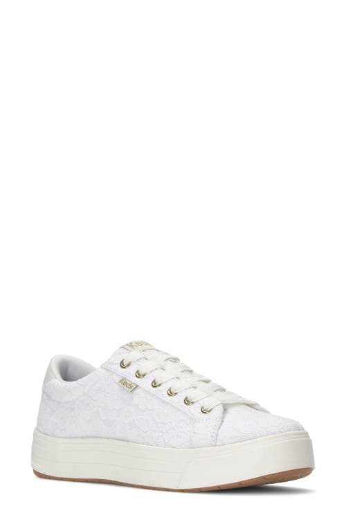 Keds ® Park Platform Sneaker In White