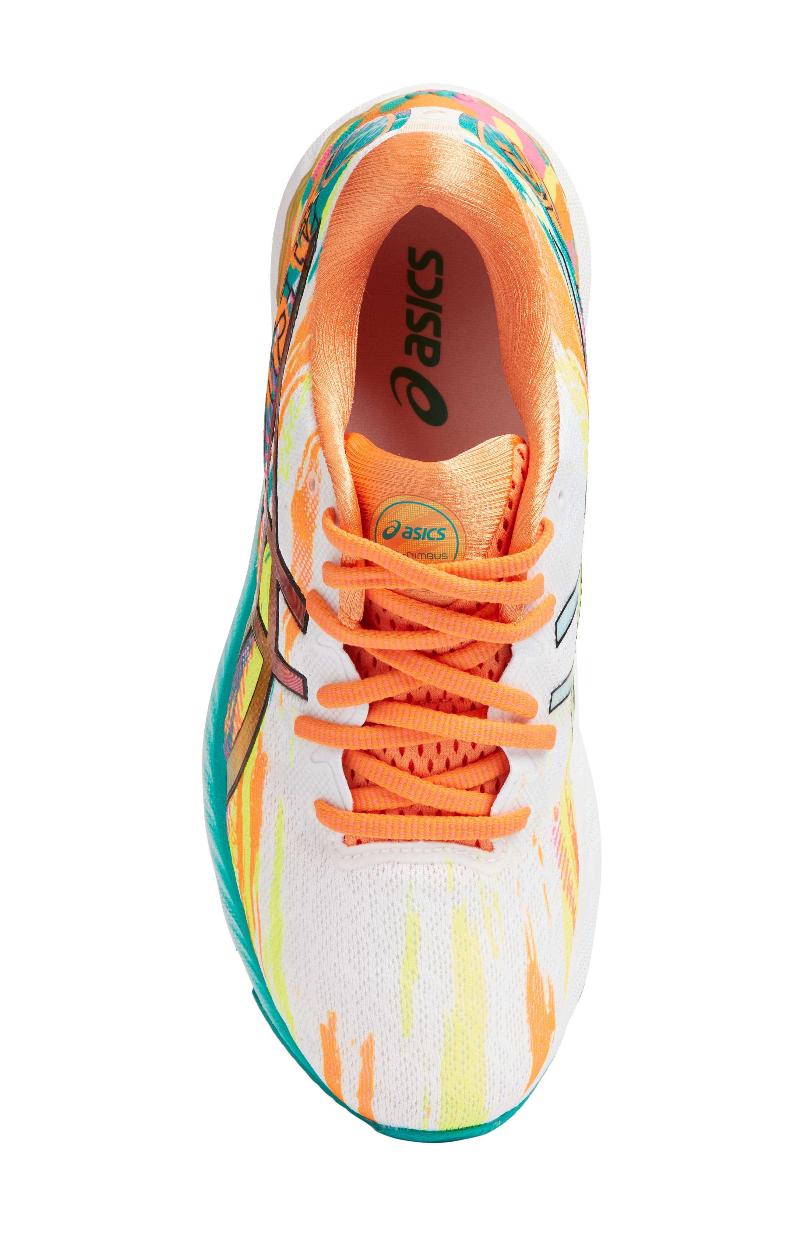 GEL-Nimbus 23 Running Shoe, Alternate, color, HOT PINK/ SOUR YUZU