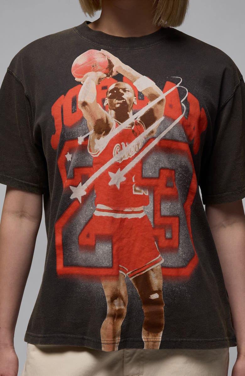 Jordan Shooting Threes Graphic T-Shirt, Alternate, color, 