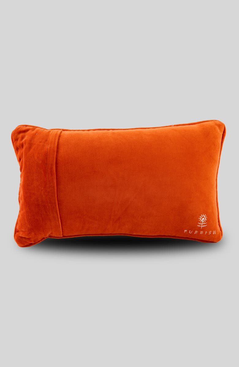 Furbish Needlepoint Pillow, Alternate, color, Fall So Hard