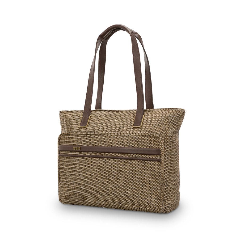 Hartmann Tweed Carryall Tote, Alternate, color, Tweed/Natural Leather