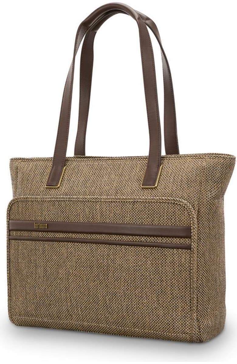 Hartmann Tweed Carryall Tote, Alternate, color, Tweed/Natural Leather