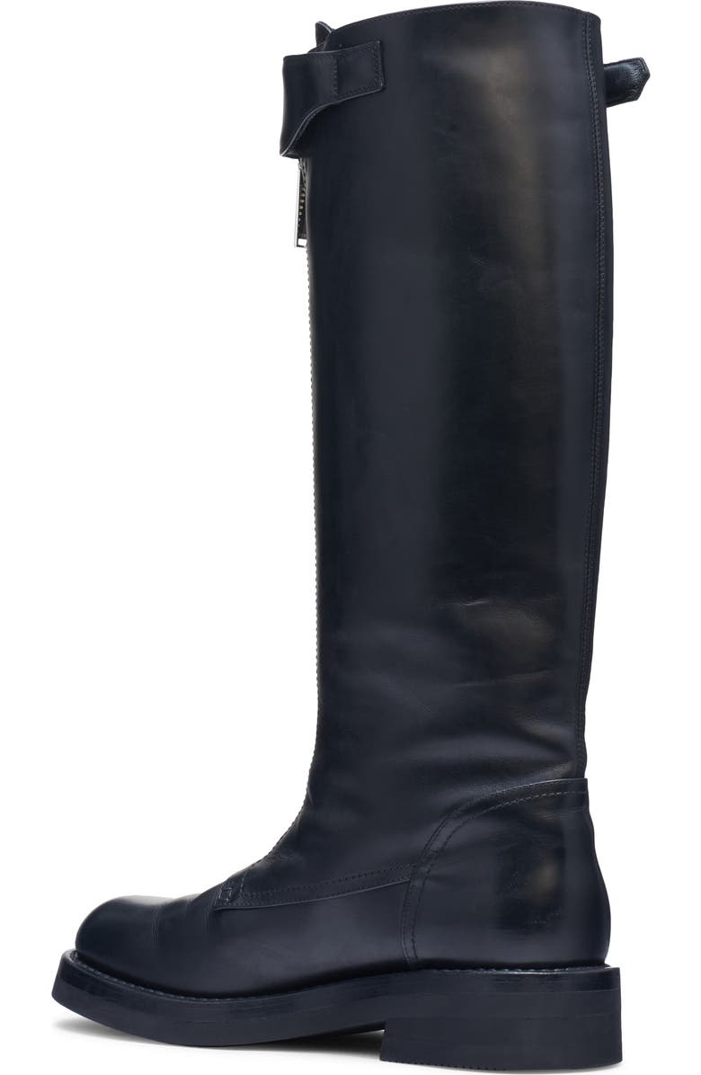 McQueen Knee High Riding Boot, Alternate, color, Black