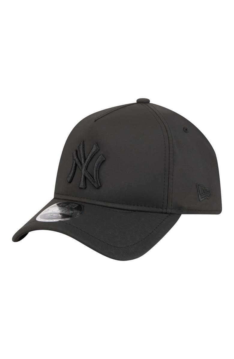 New Era Men's New Era Black New York Yankees Injection Apex 9FORTY Adjustable Hat, Main, color, Black