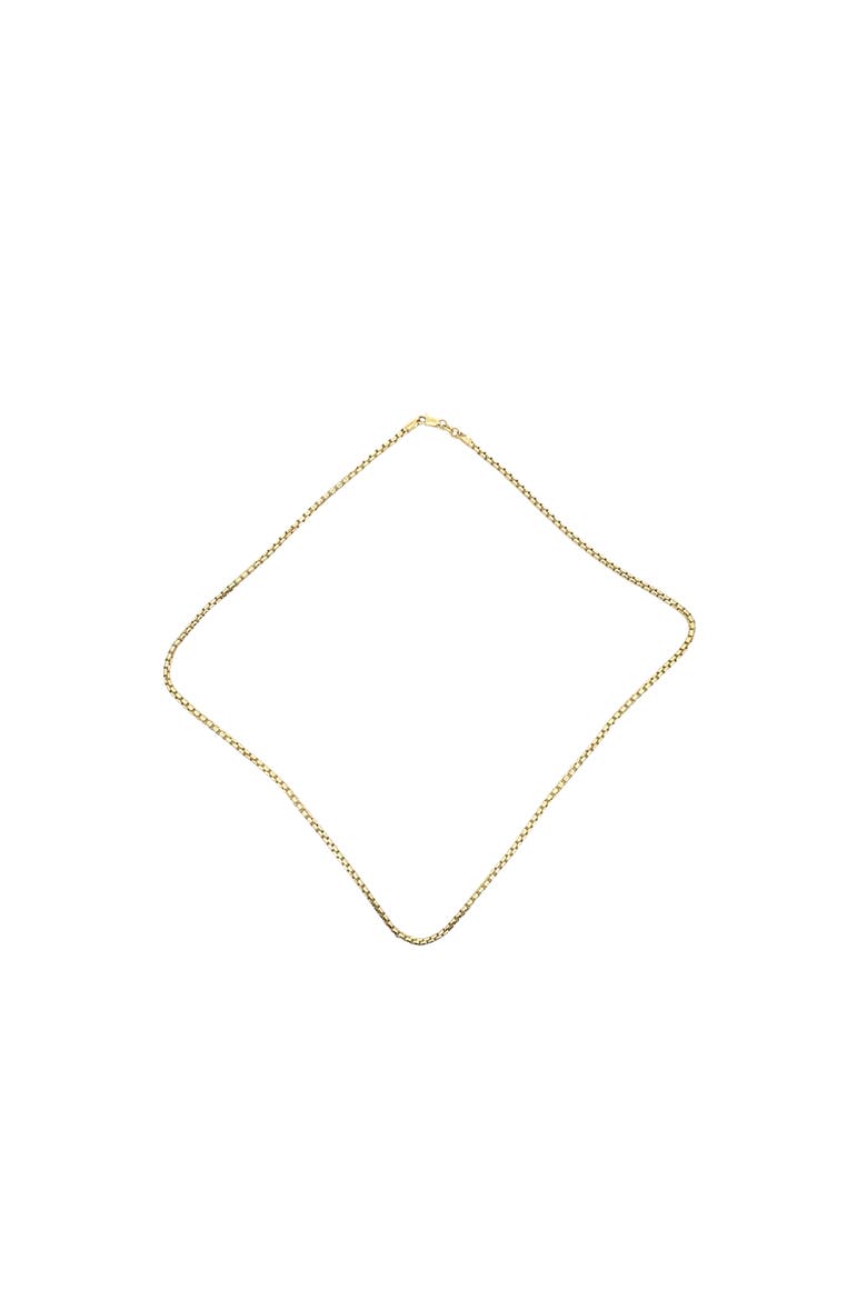 14K Box Link 2.3mm 20in Chain Necklace, Alternate, color, Yellow Gold