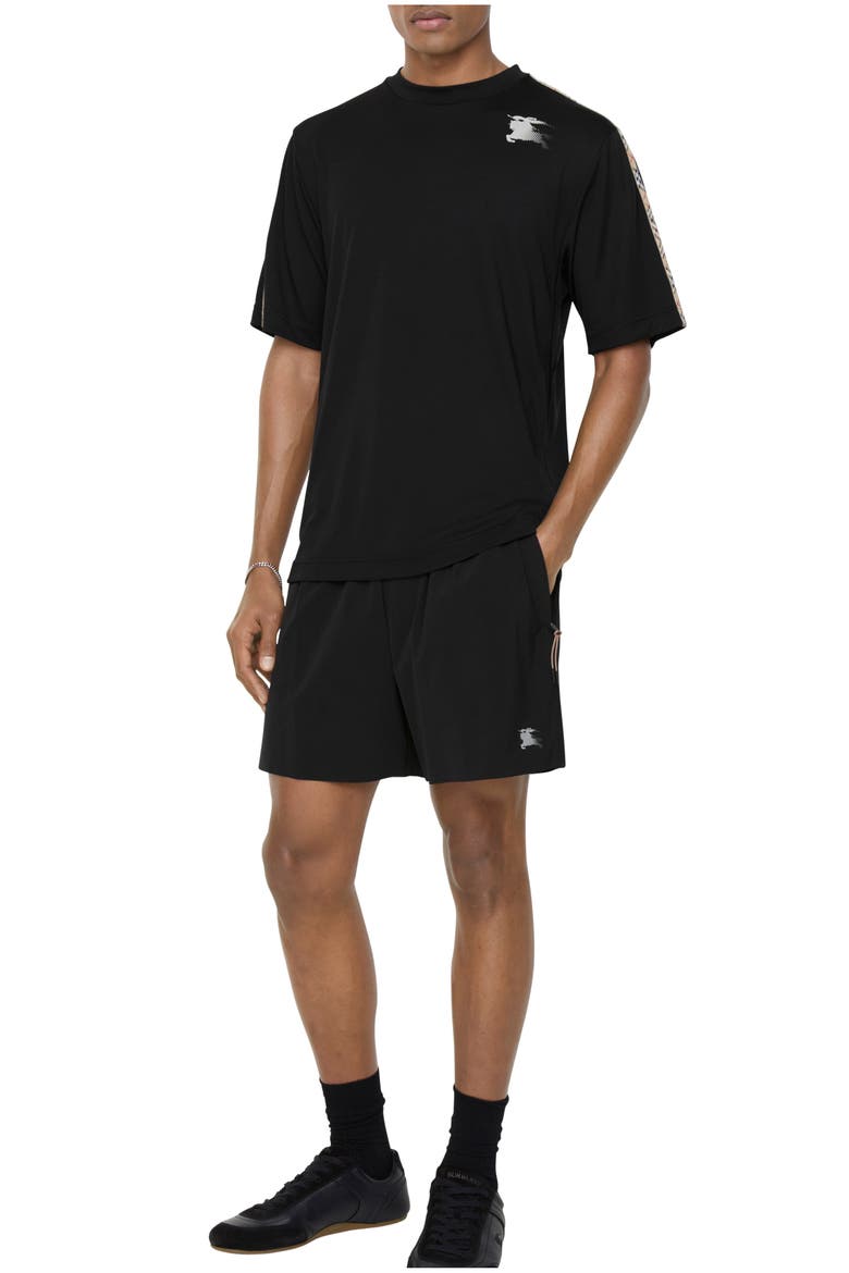 Stretch Nylon Shorts, Main, color, Black