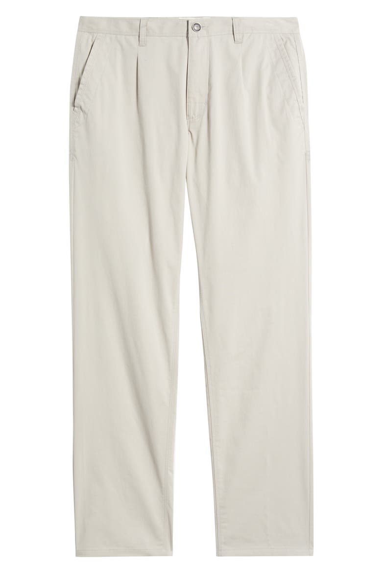 Slim Fit Twill Chino Pants, Alternate, color, STONE