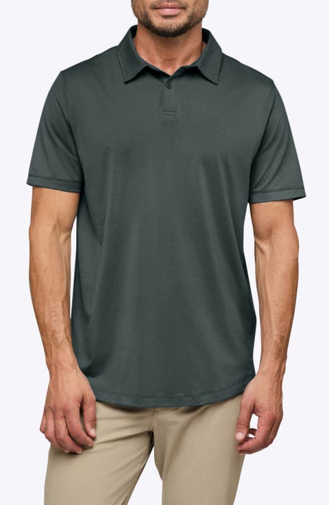 Trim Fit Cotton Blend Polo