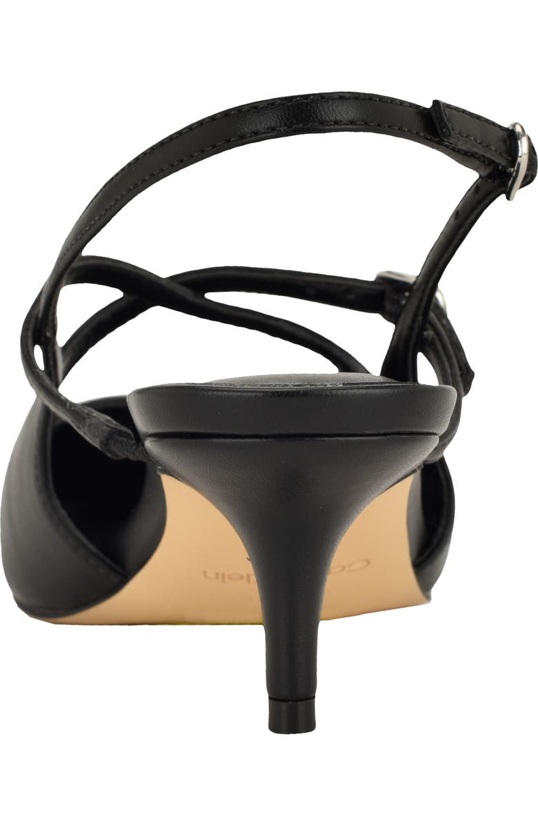 Calvin Klein Vierra 2 Slingback Pump, Alternate, color, Black