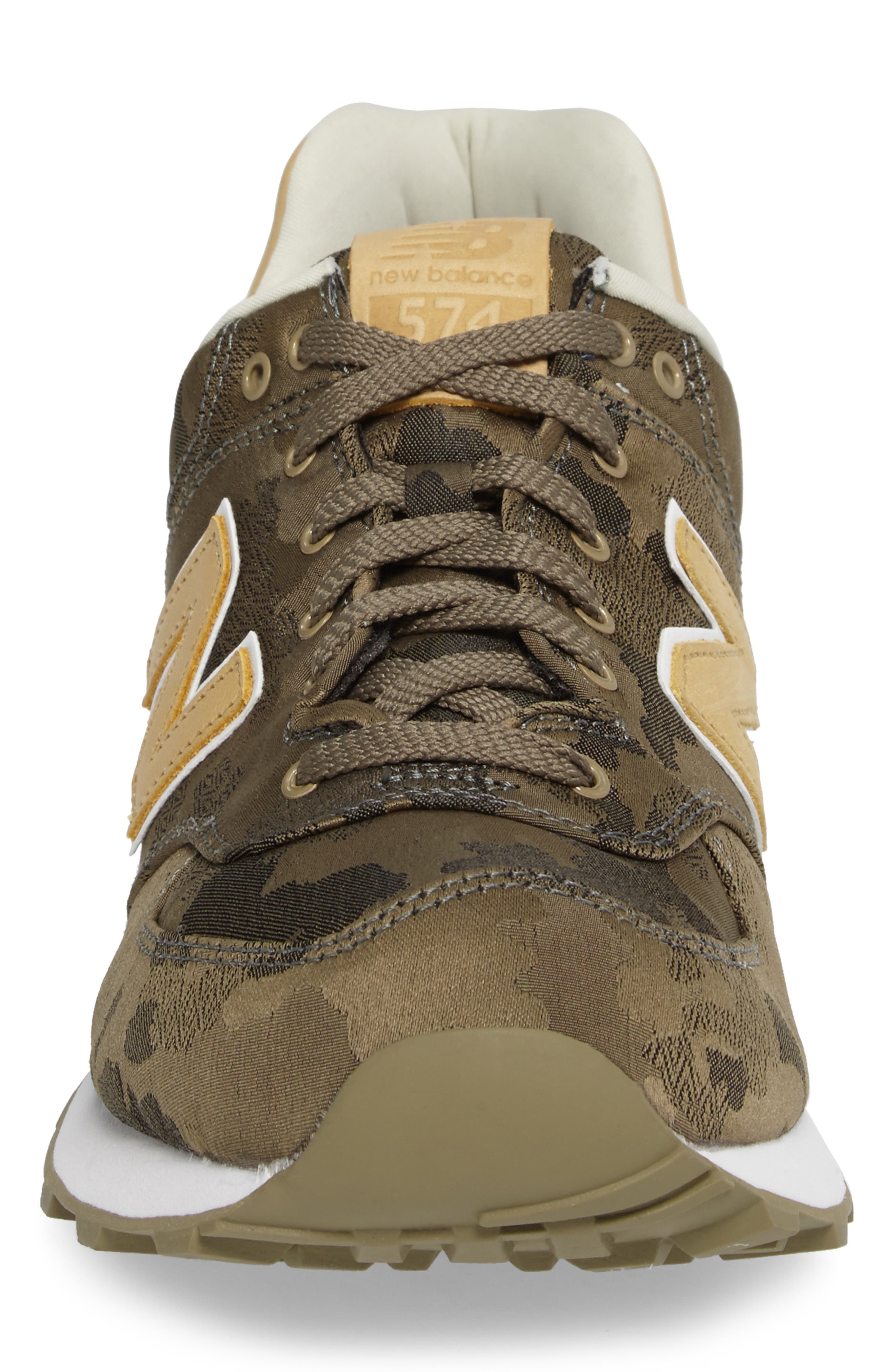 New Balance 574 Camo Sneaker, Alternate, color, 