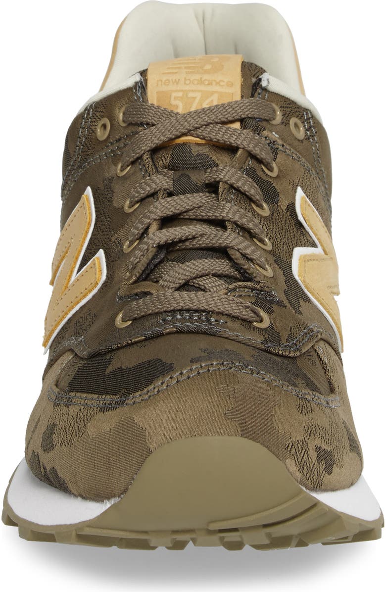 New Balance 574 Camo Sneaker, Alternate, color,