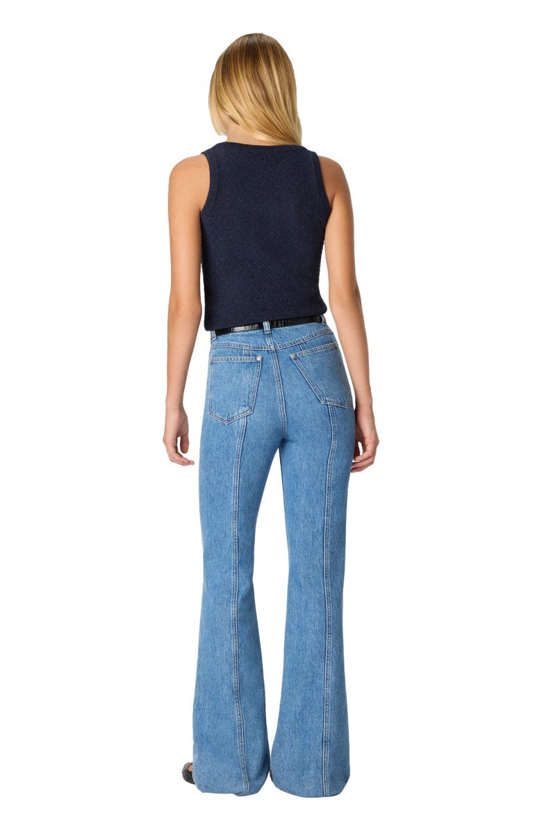 Missoni Cotton Blend Tank Top With Zigzag Pattern, Alternate, color, Blue