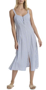 Splendid Madelyn Stripe Midi Dress
