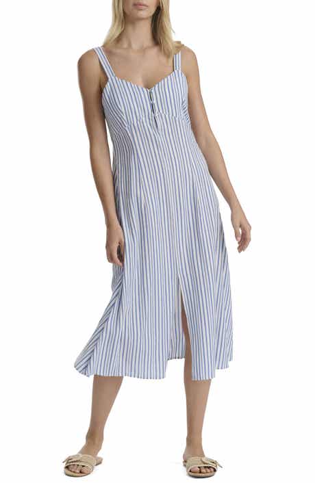 Madelyn Stripe Midi Dress