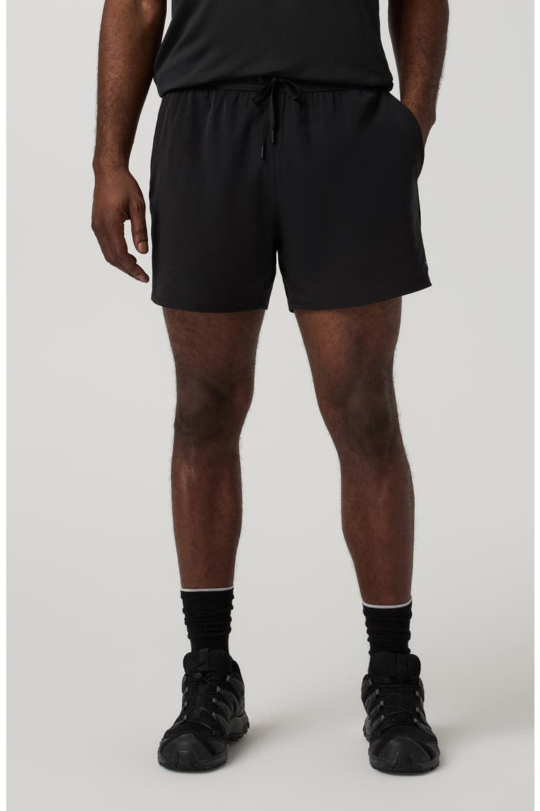 Course Lined Performance Shorts, Main, color, BLACK