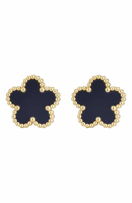 Adornia Clover Stud Earrings