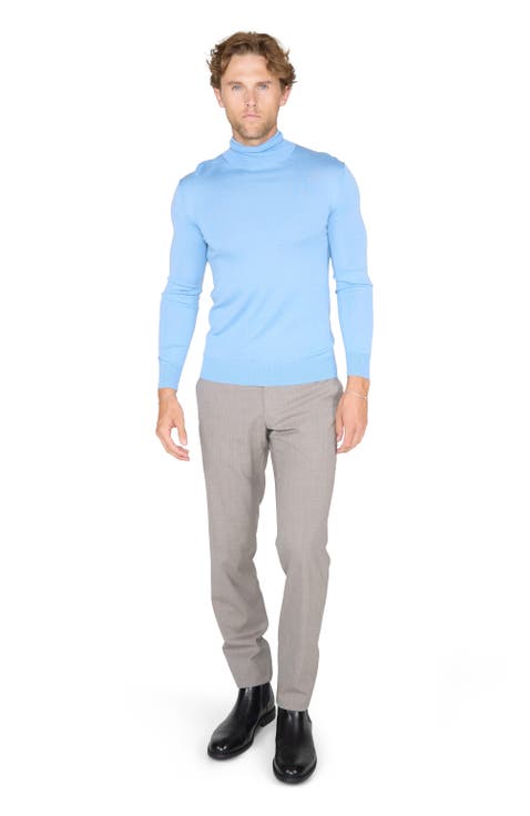 Ronan Merino Wool Turtleneck Sweater