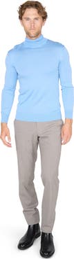Lords of Harlech Ronan Merino Wool Turtleneck Sweater