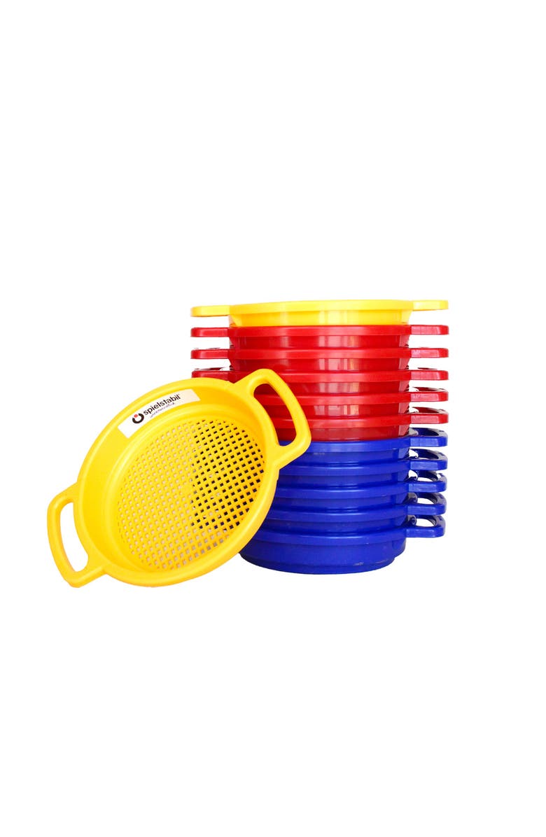 SPIELSTABIL Large Sand Sieve 12 Pack, Main, color, Multi