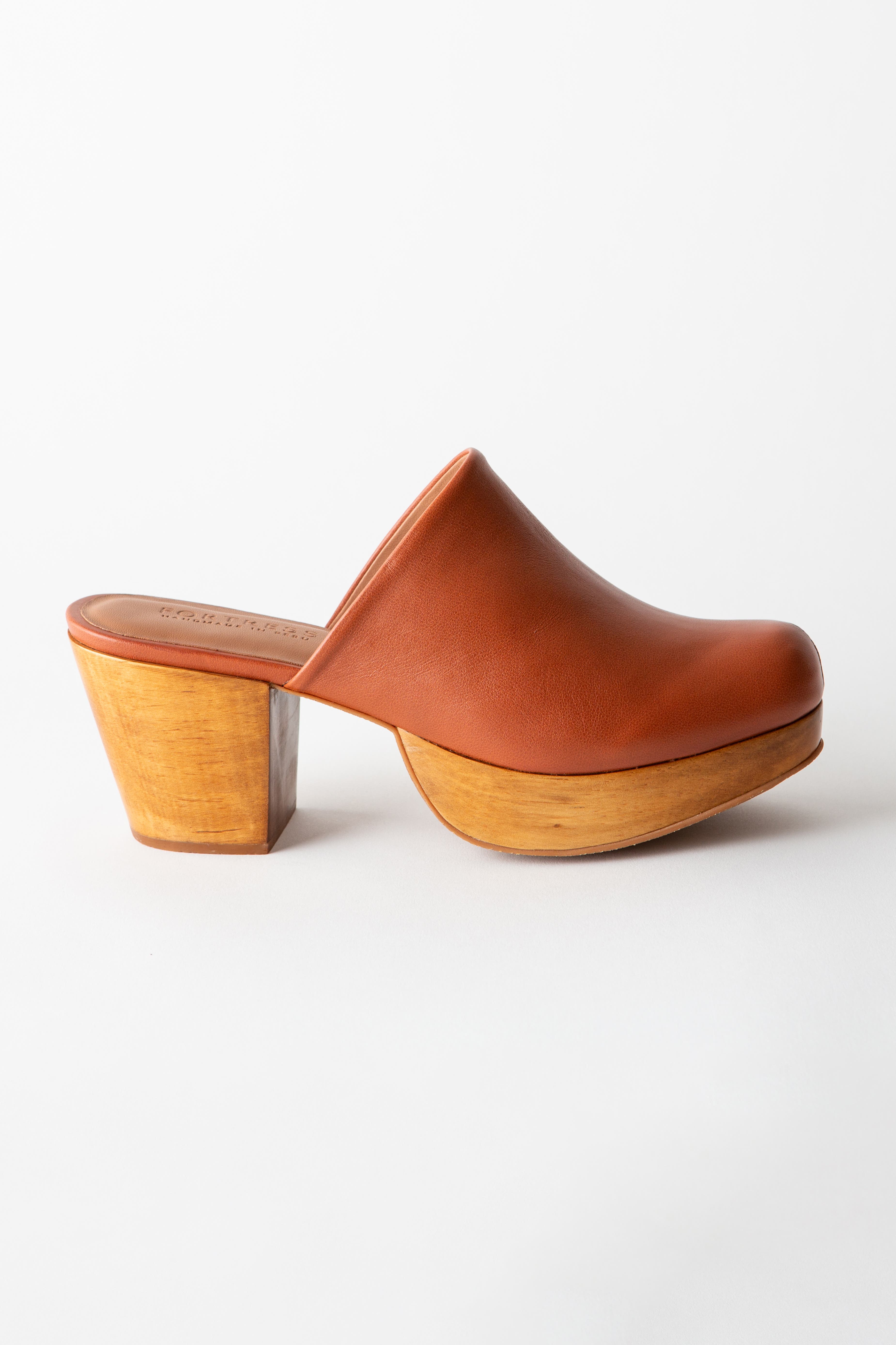 Fortress Ava Suede Clog Mule, Alternate, color, Whiskey
