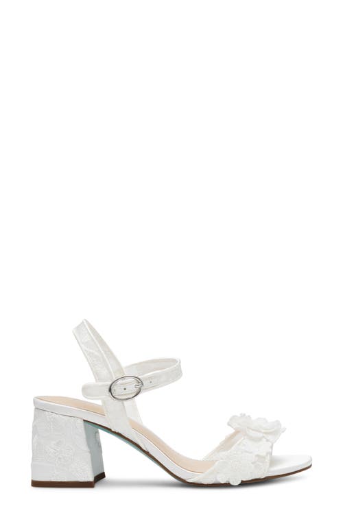 BETSEY JOHNSON BETSEY JOHNSON BLARE ANKLE STRAP PUMP